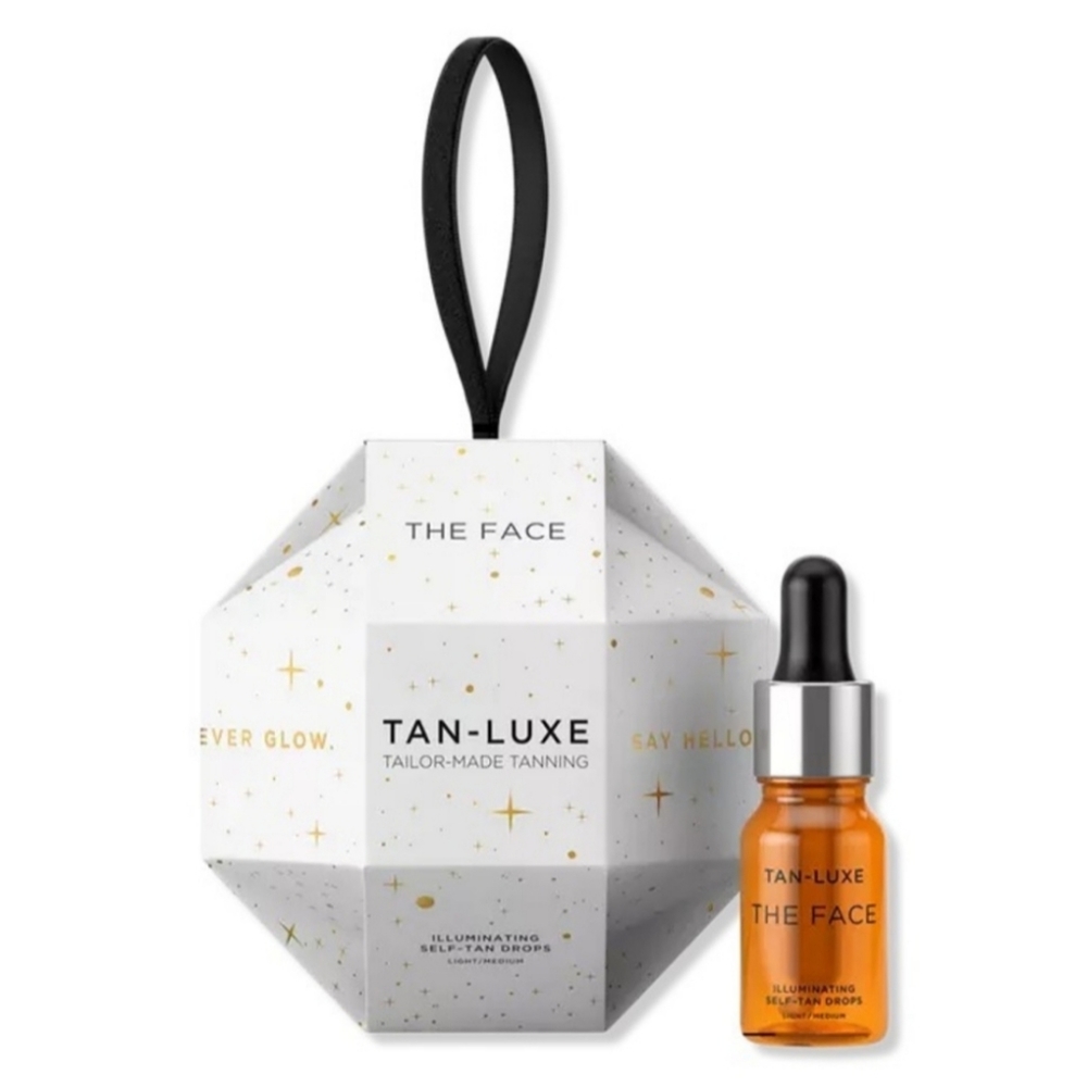 **RESERVED**TAN-LUXE (3) The Face mini Bauble (light to medium)